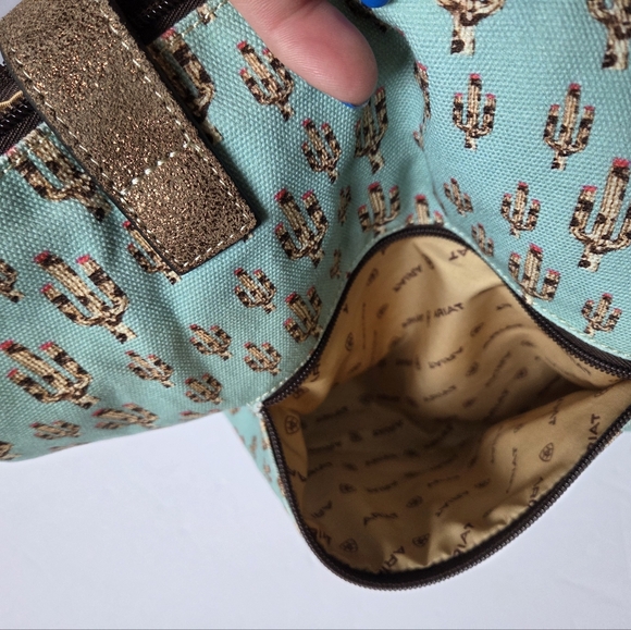 Ariat Turquoise Cactus Tote - Picture 7 of 8